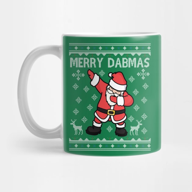 Merry Dabmas Santa Claus Christmas Dab by Nova5